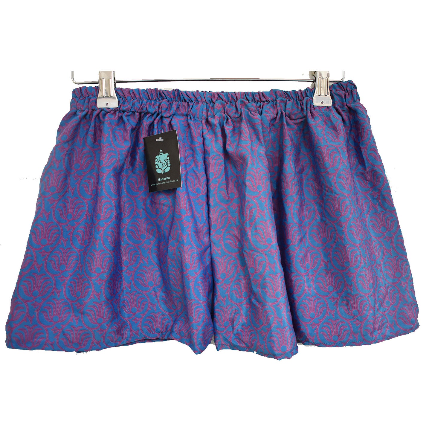 Ganesha Handicrafts Summer Silk Shorts, Shorts, Designed Shorts, Silk Shorts, Summer Shorts, Branded Shorts