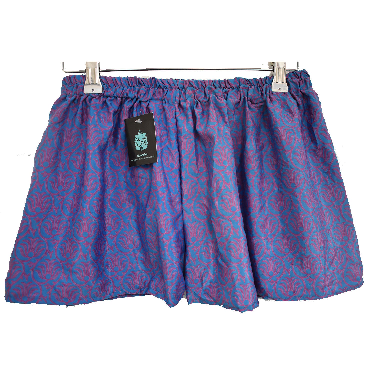 Ganesha Handicrafts Summer Silk Shorts, Shorts, Designed Shorts, Silk Shorts, Summer Shorts, Branded Shorts