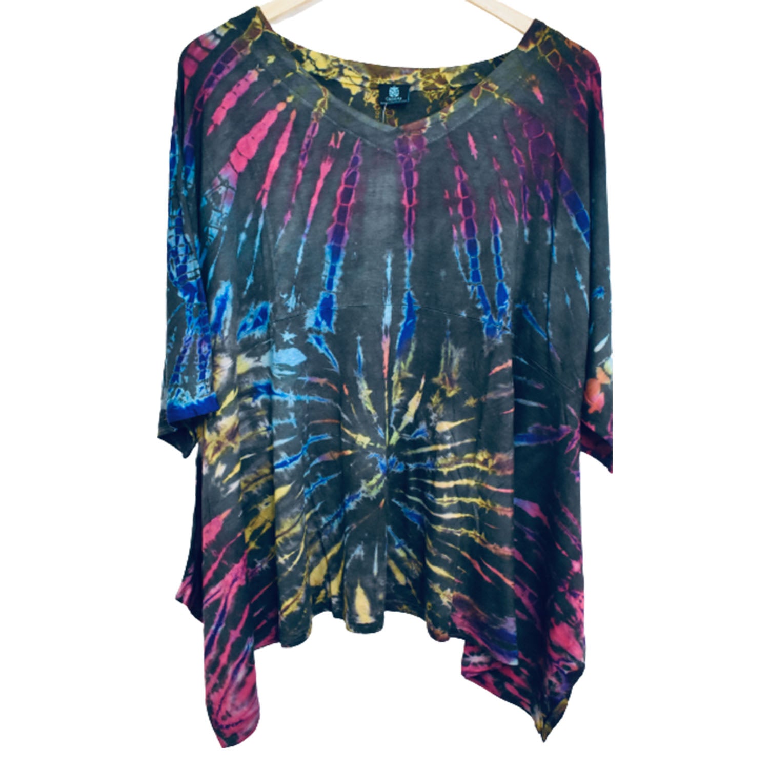 Ganesha Handicrafts Tie-Dye jersey , Cotton dye jersey , Multicolour Jersey , Trending tie dye jersey , Modern tie dye jersey , Causal jersey