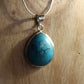 Ganesha Handicrafts, Turquoise Teardrop Gemstone Pendant 925 Sterling Silver, Turquoise Teardrop Gemstone Pendant, Turquoise Pendant, 925 Sterling Silver Pendant, Women's Trending Silver Pendant, Fashion Pendant, Women's Traditional Pendant. 