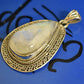 Ganesha Handicrafts Vintage Moonstone Pendant Pendant, Moonstone Pendant, Vintage Pendant, Vintage Moonstone Pendant, Golden Pendant