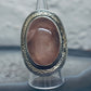 Ganesha Handicrafts, Vintage Rose Quartz Ring, Rose Quartz Ring, Vintage Rose Ring, Vintage Quartz Ring, Women's Trending Ring, New Modern Women's Ring, Women's stylish Ring.  