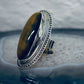 Ganesha Handicrafts, Vintage Tiger Eye Ring, Tiger Eye Ring, Tiger Eye Model Ring, Womens New Model Ring, Womens Trending Ring, New Modern Women's Ring., 