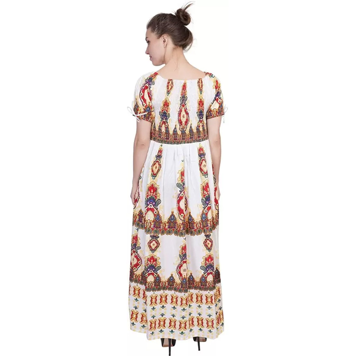 Women Maxi Dress Floral Pattern