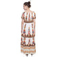 Women Maxi Dress Floral Pattern