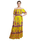 Women Maxi Dress Floral Pattern