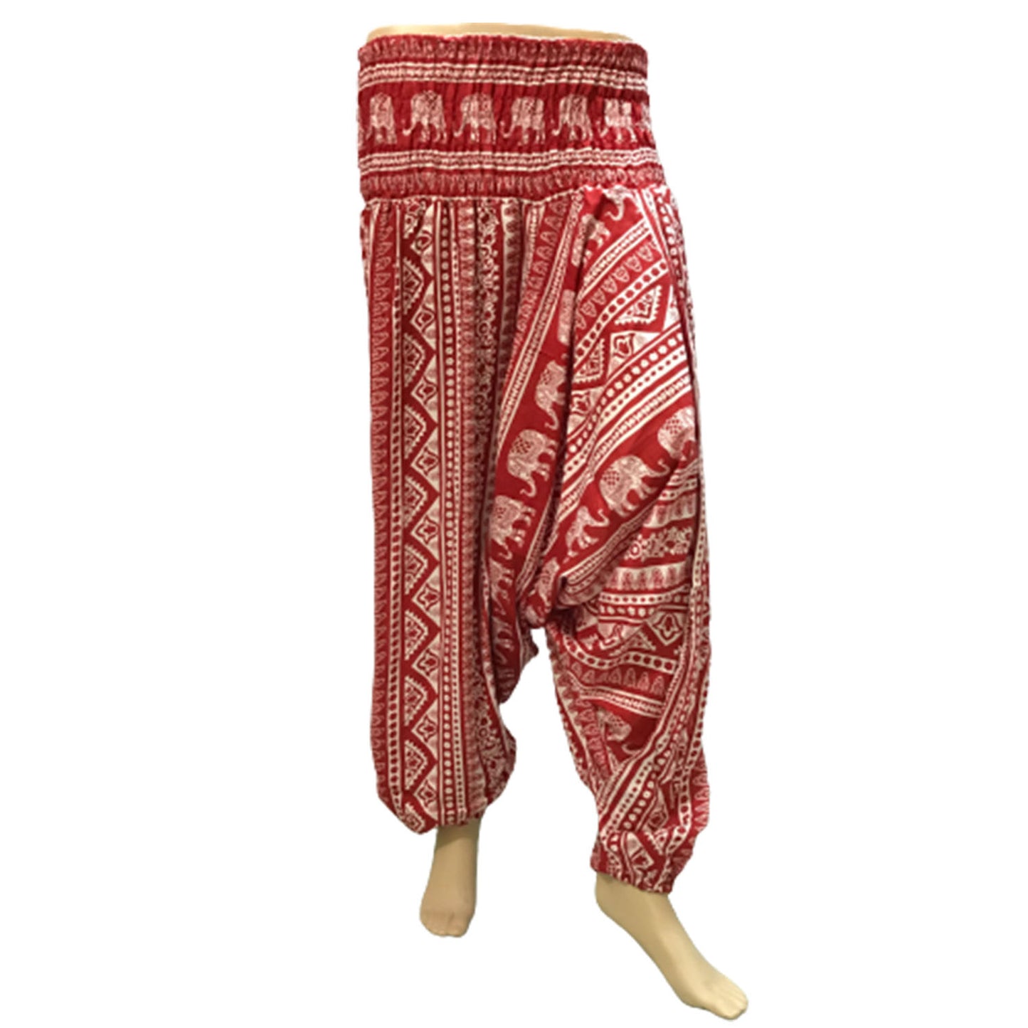 Ganesha Hndicrafts women Printed Harem Trousers , Multicolour trousers , Printed trousers , Handicraft trouser , modern trousers