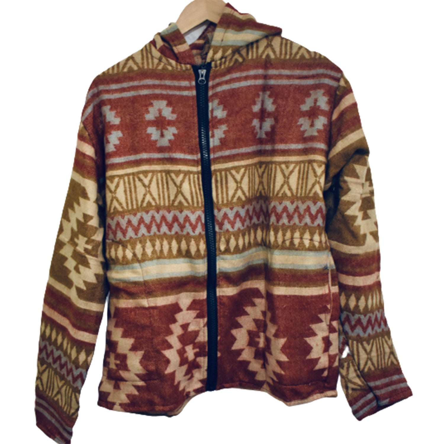 Ganesha Handicrafts Zip Poncho, Poncho, Zip Poncho, Multicoloured Poncho, Branded Poncho, Zip Multicoloured Poncho