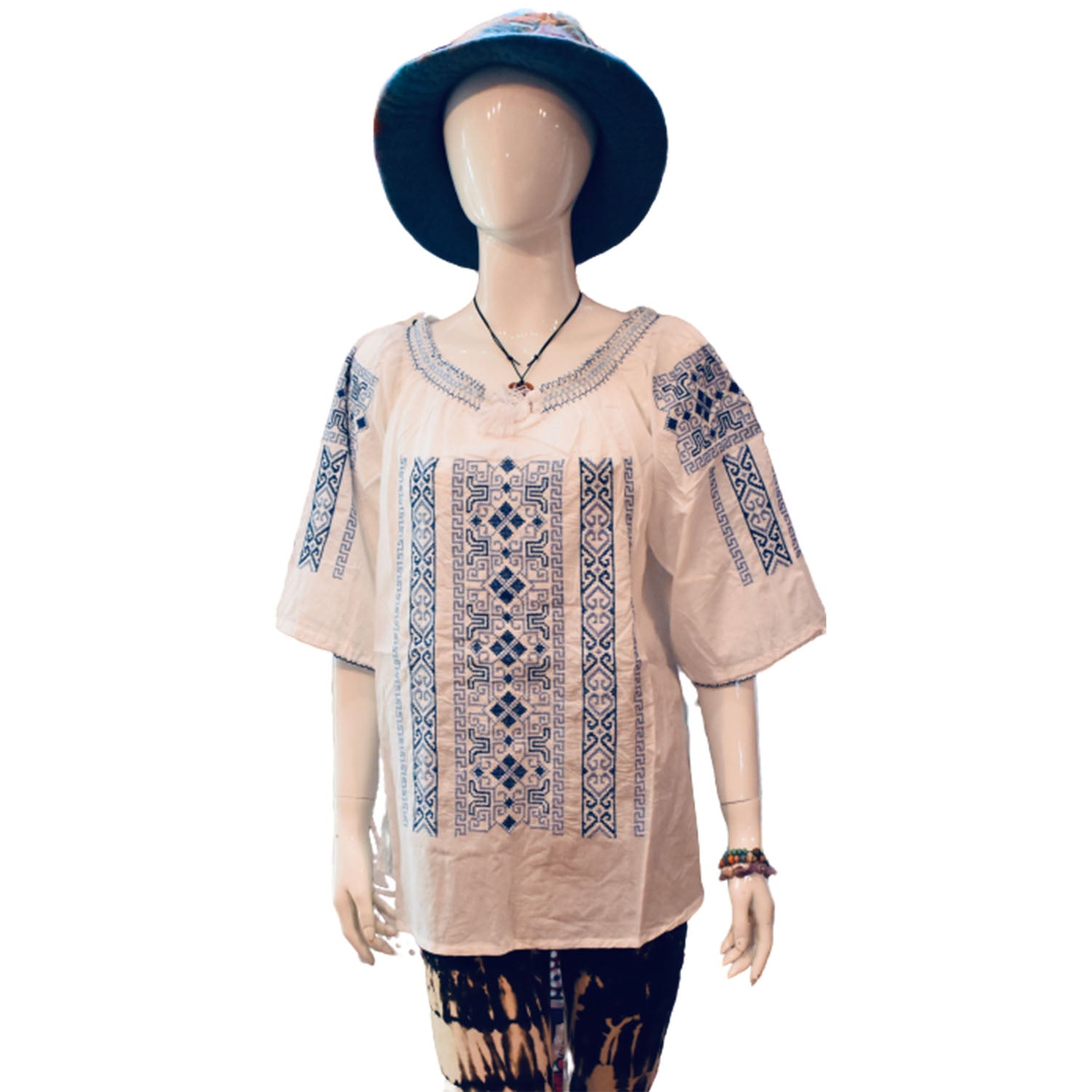 Ganesha Handicrafts, Nepalese Summer Blouse-shirt, Summer Blouse-shirt, Blouse-shirt, Womens Nepalese Summer Blouse-shirt, Fashion for Womens Summer Blouse-shirt.